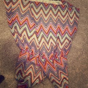 Thin Strapped Colorful Dress